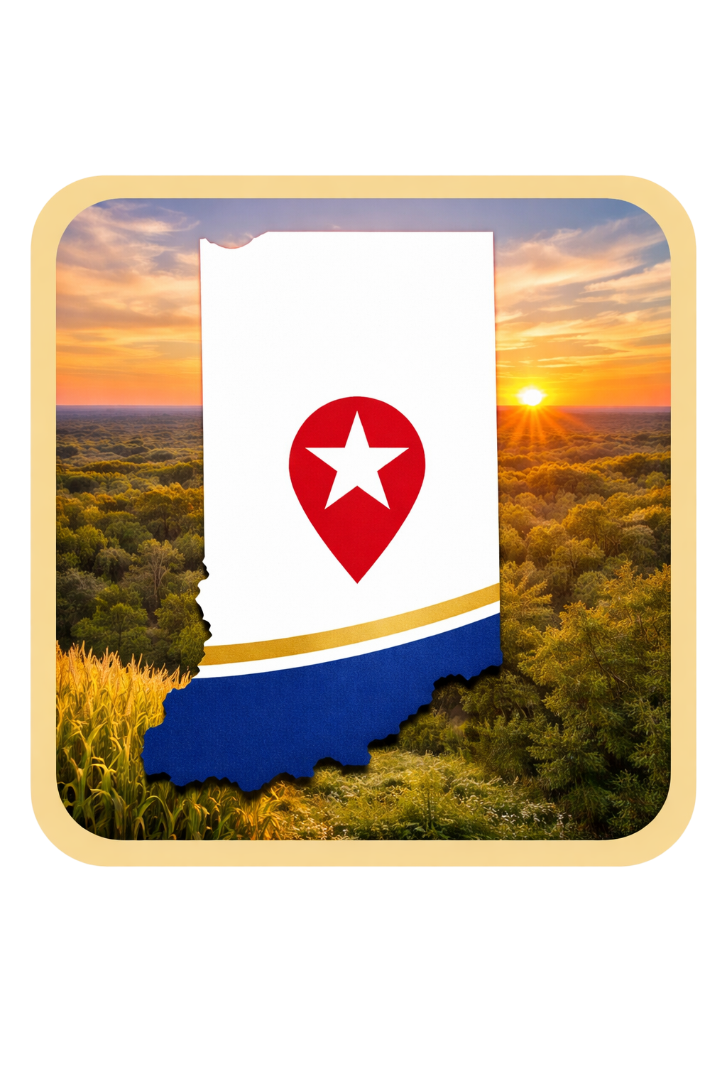 Indiana driver safety badge